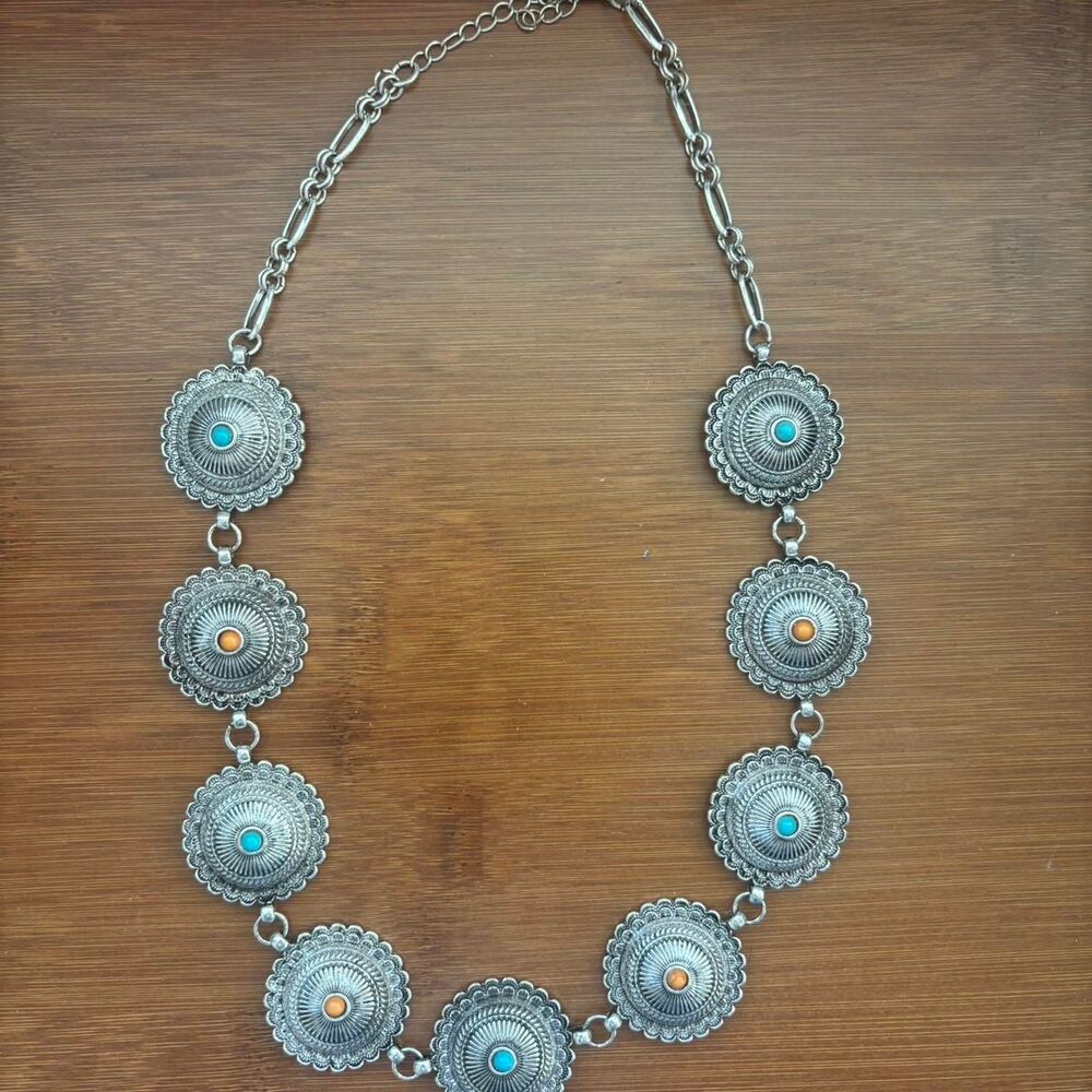 Unbranded Women's Silver and Blue Jewellery